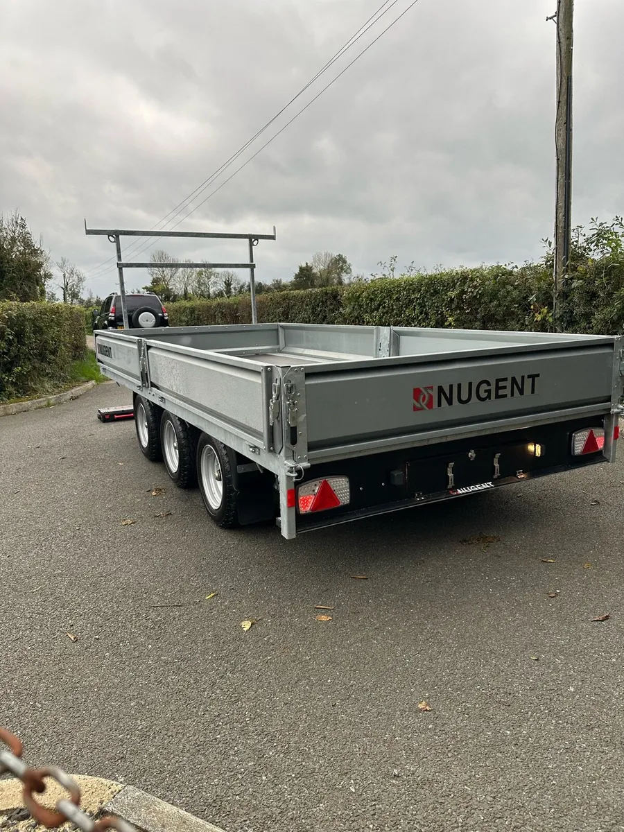 Nugent 14ft x 6,6 builder trailer - Image 4