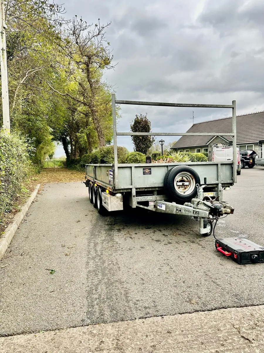 Ifor Williams 14ft x 6,6 builder trailer - Image 3
