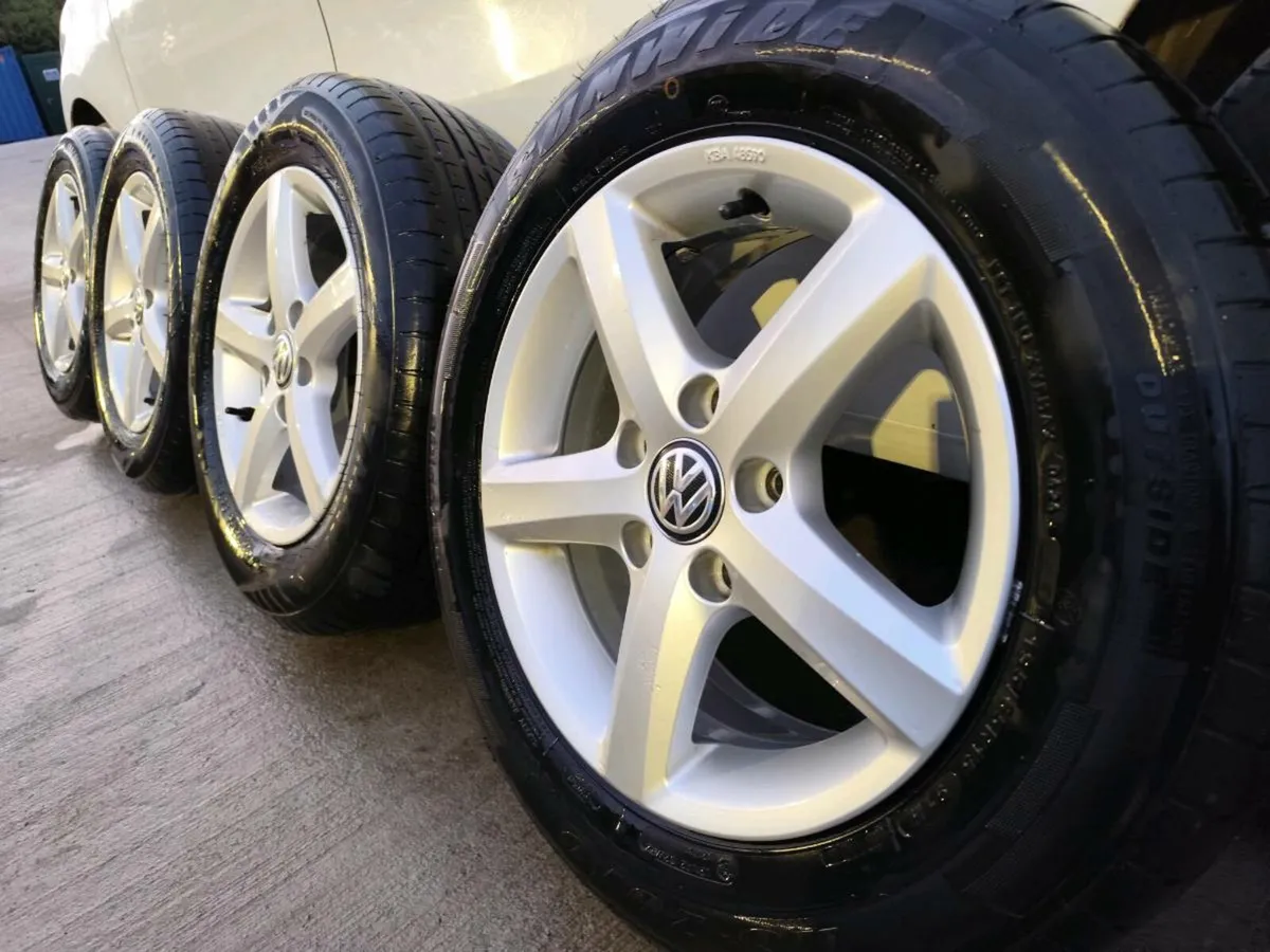15" VW alloy wheels - Image 1