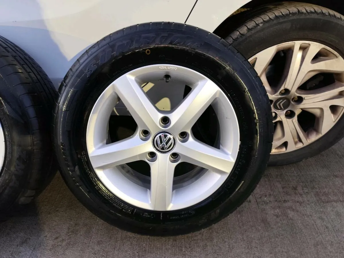 15" VW alloy wheels - Image 2