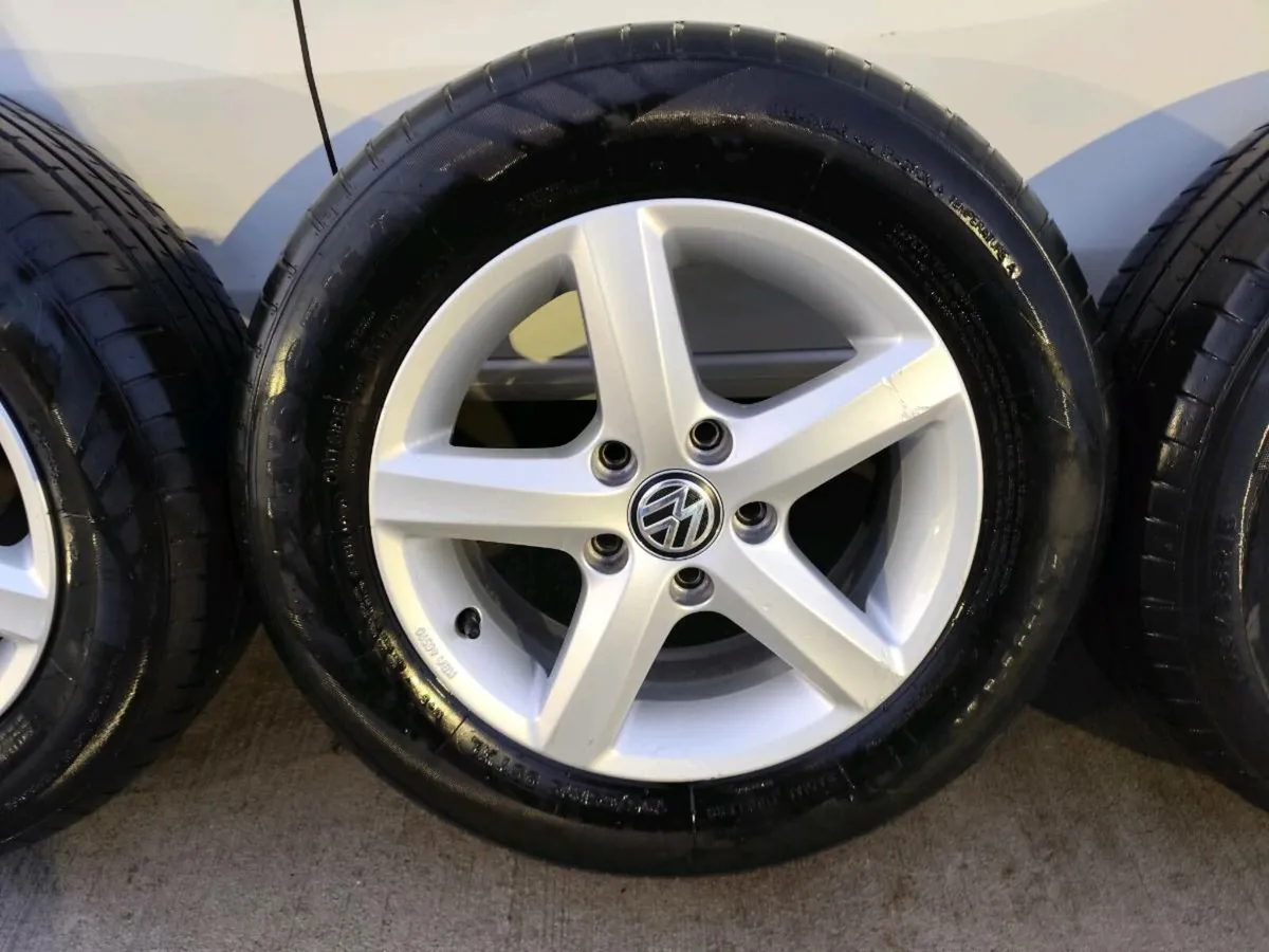 15" VW alloy wheels - Image 3