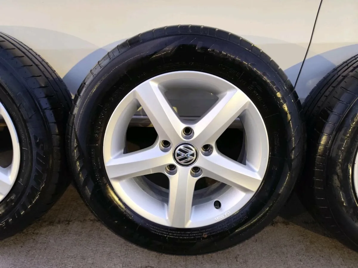 15" VW alloy wheels - Image 4