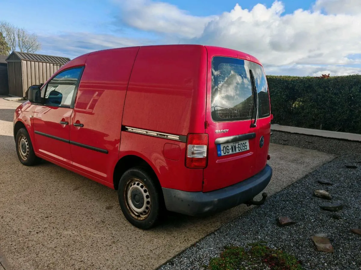 Vw caddy 1.9tdi very low mileage - Image 1