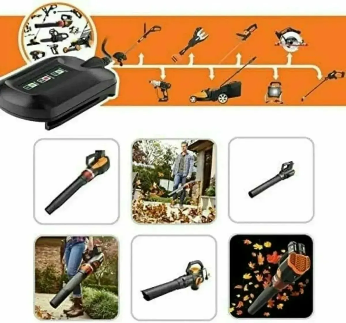 Worx 20V Battery Replacement WA3520 Compatible - Image 2
