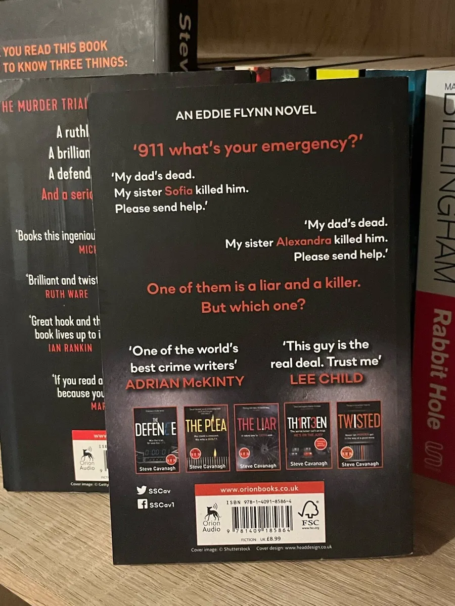 Steve cavanagh thriller Book bundle - Image 4