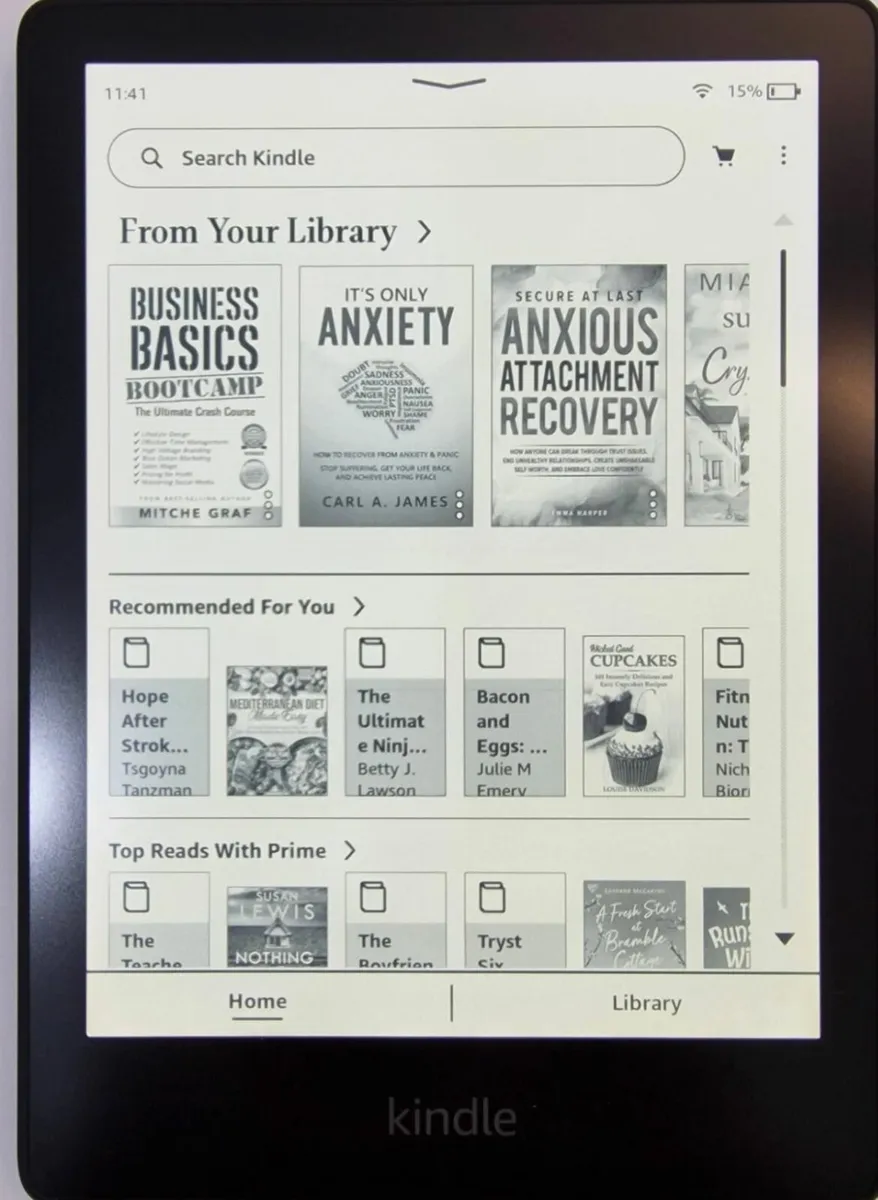Kindle Paperwhite 16GB - 11th Gen - No Ads - Image 2