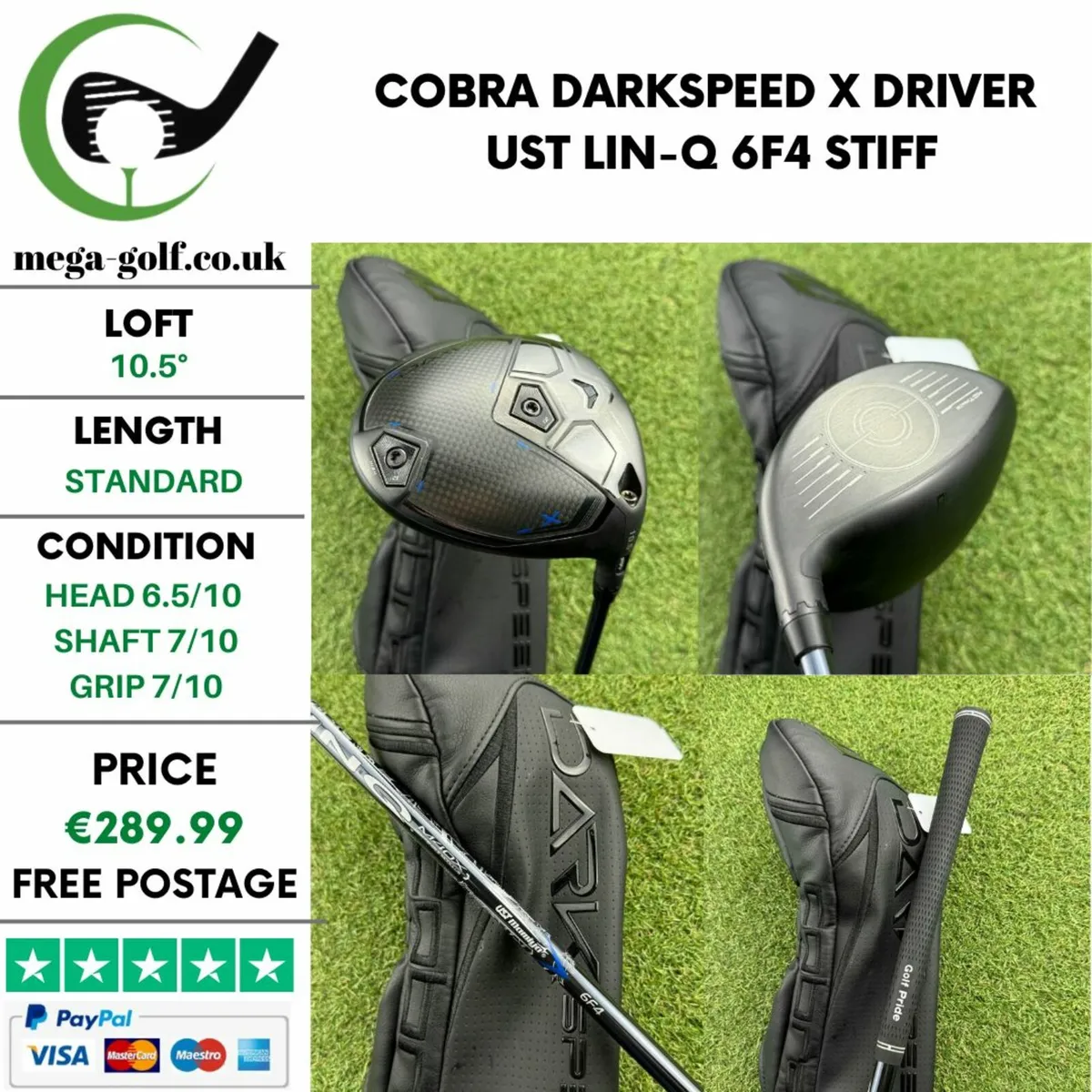 Cobra Darkspeed X Driver / 10.5° / Stiff - Image 1