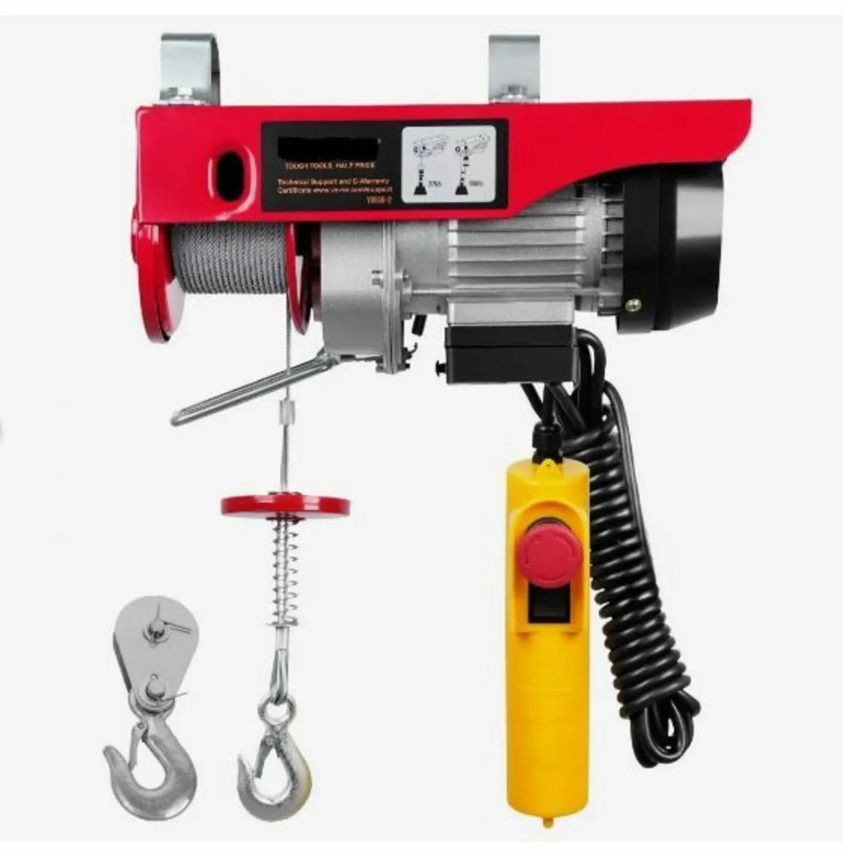 Electric Hoist, 249.5 kg Lifting Capacity, 510W - Image 1