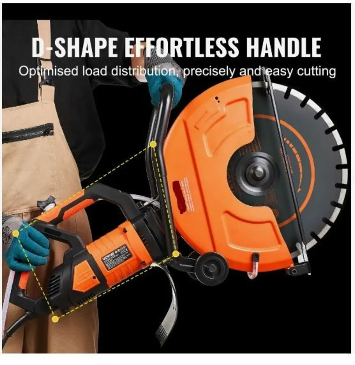 16"/40.6 cm Electric Concrete Saw - Image 3