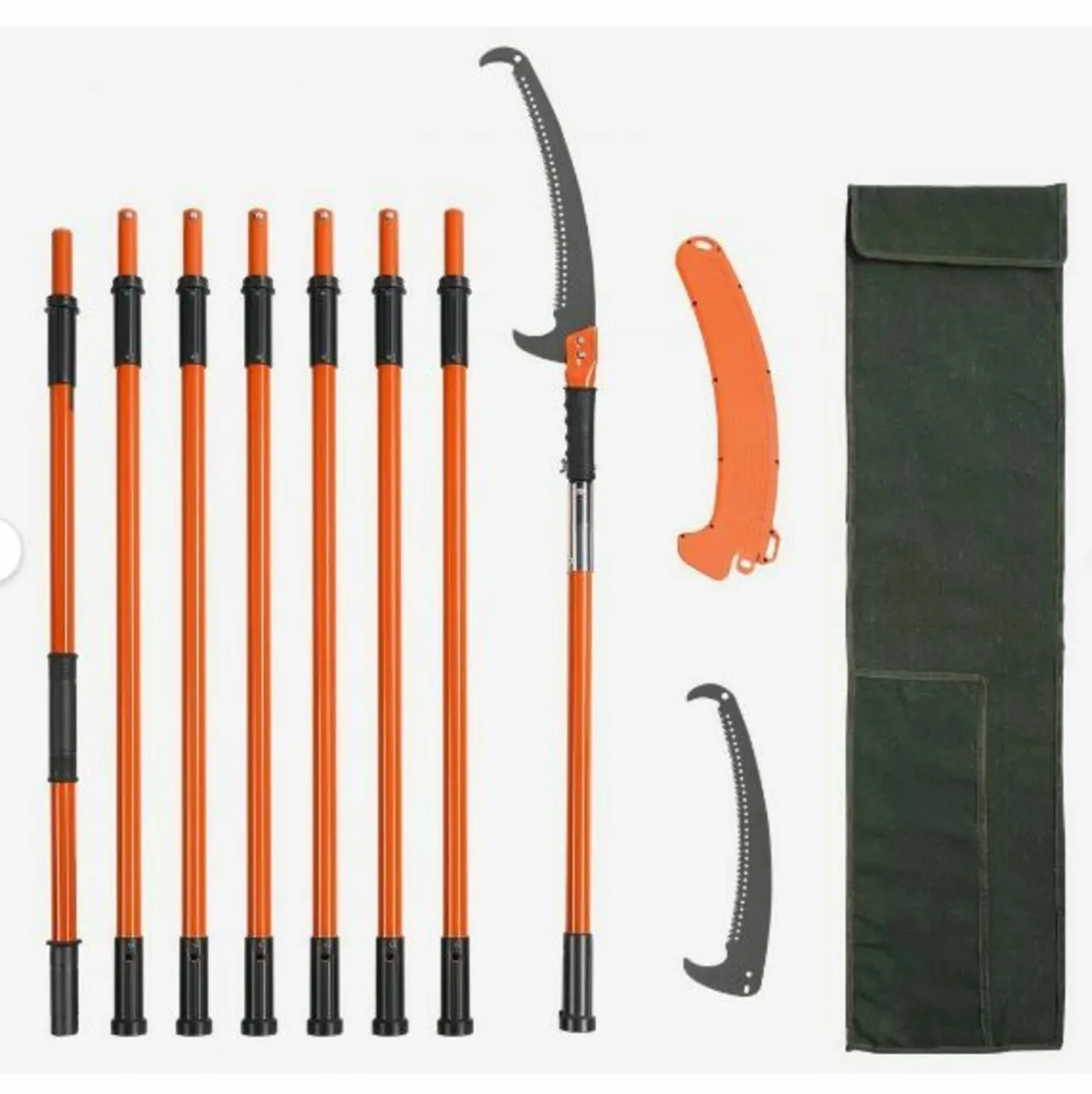 Manual Pole Saw, 2.2 - 8.2 m Extendable - Image 1