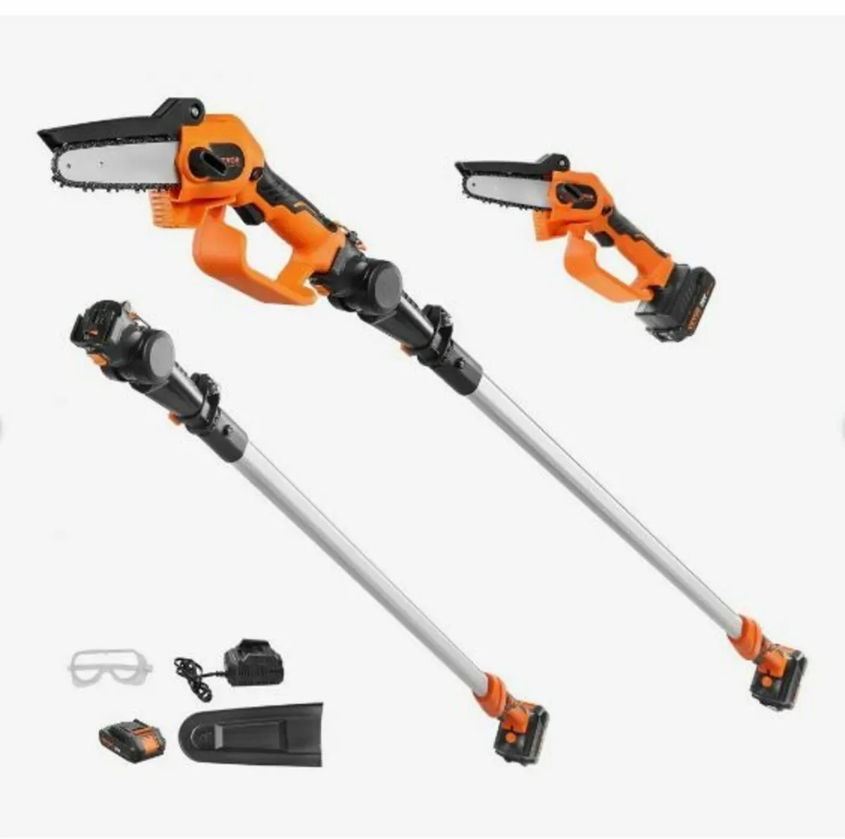 2-in-1 Cordless Pole Saw & Mini Chainsaw - Image 1