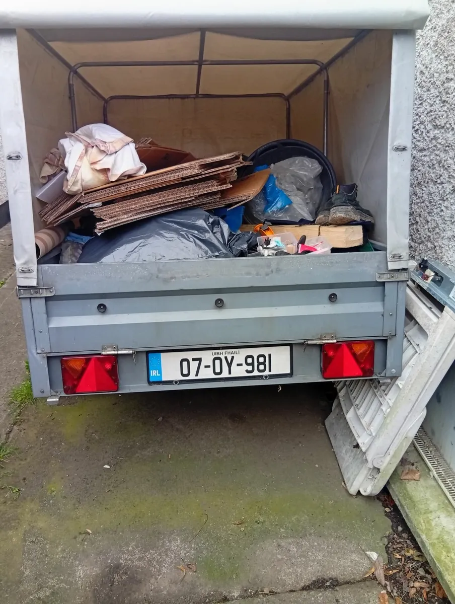 Quality Galvanised Trailer with removable canopy - Image 4