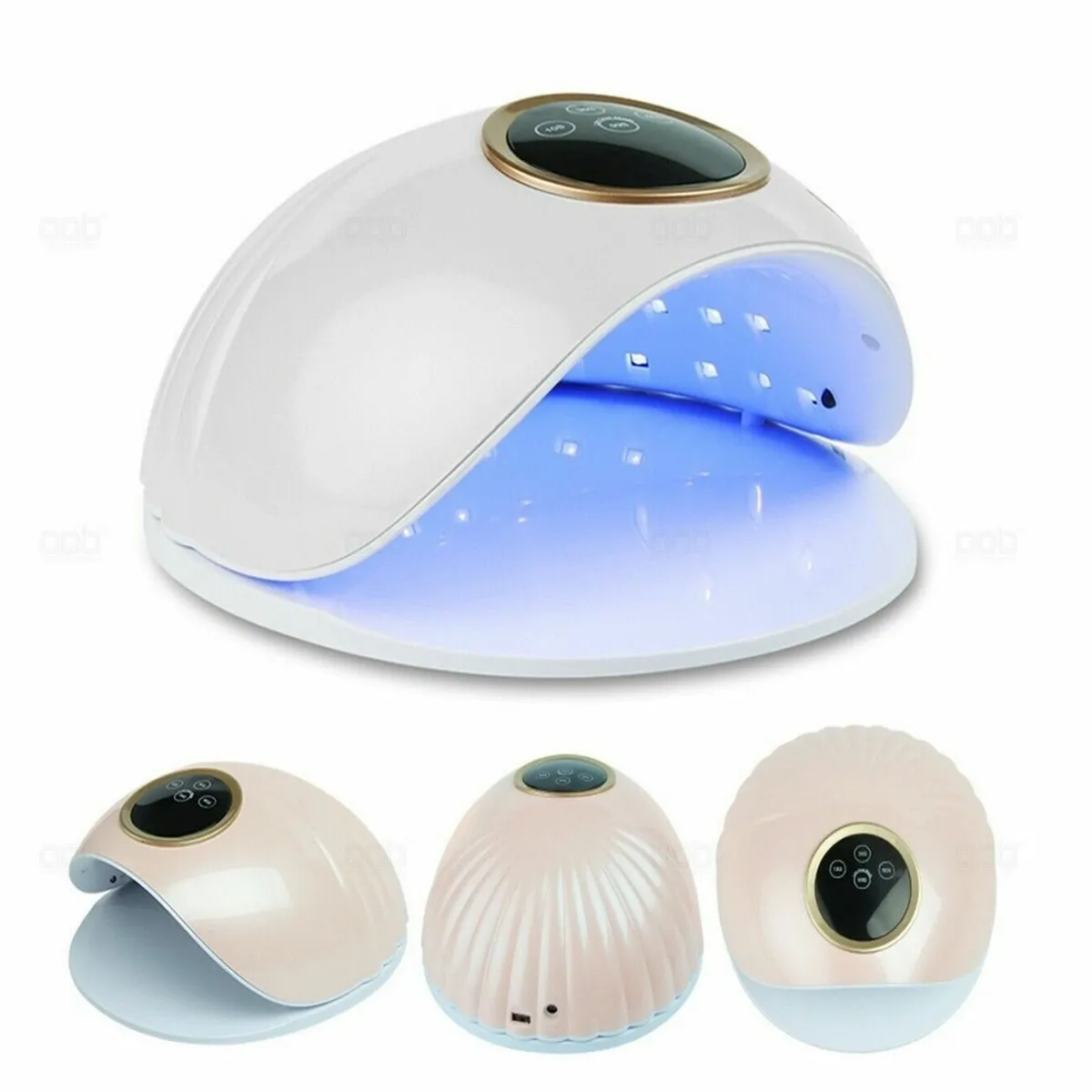 80W UV LED Nail Lamp Gel Dryer Lamp IR Touch - Image 1