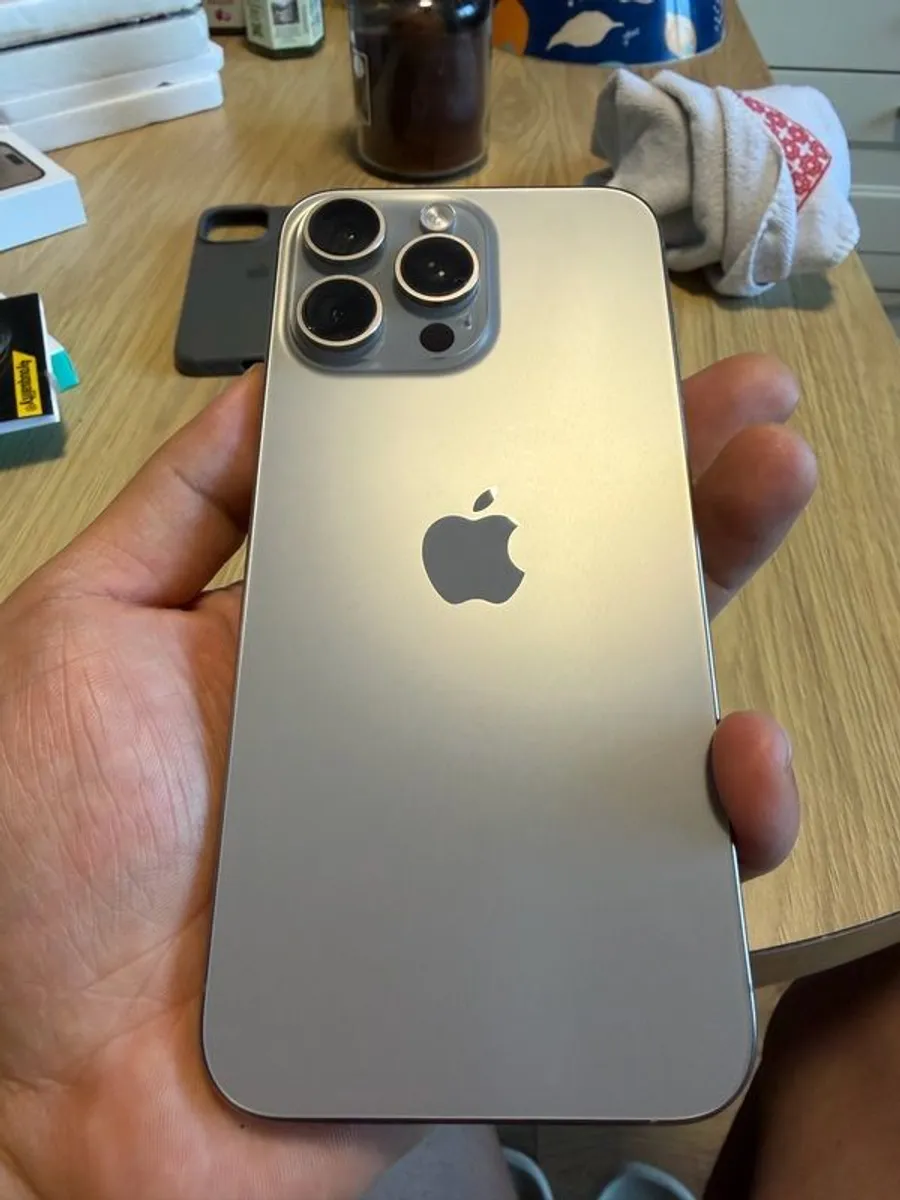 Apple iPhone 15 Pro Max Natural Titanium 512gb (unlocked) (AppleCare+) - Image 3