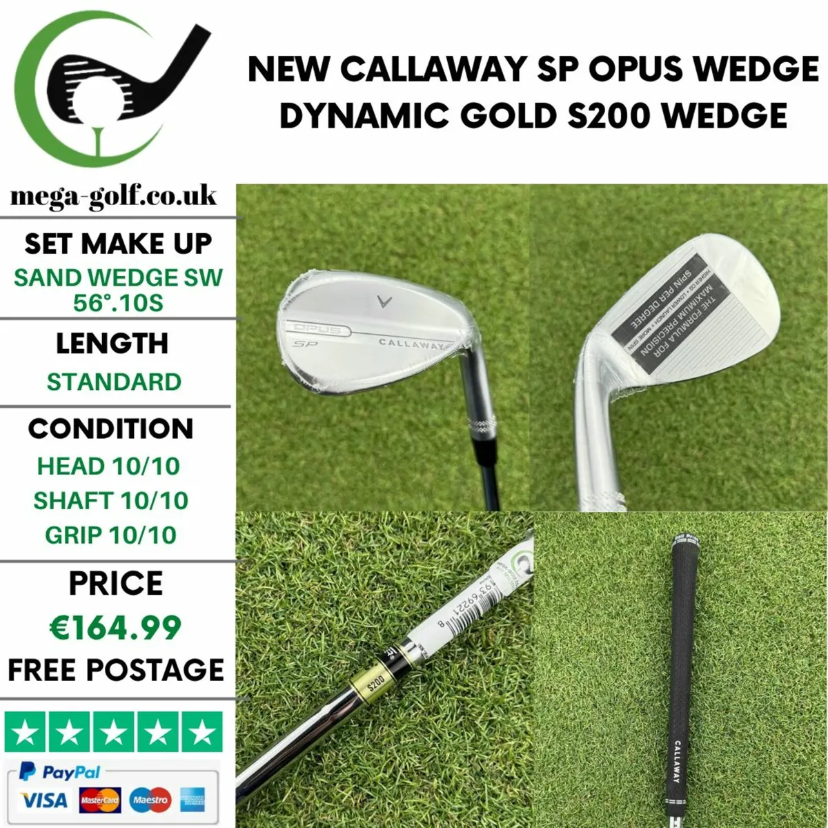 New Callaway SP Opus Wedge Sw 56°.10S / Wedge - Image 1