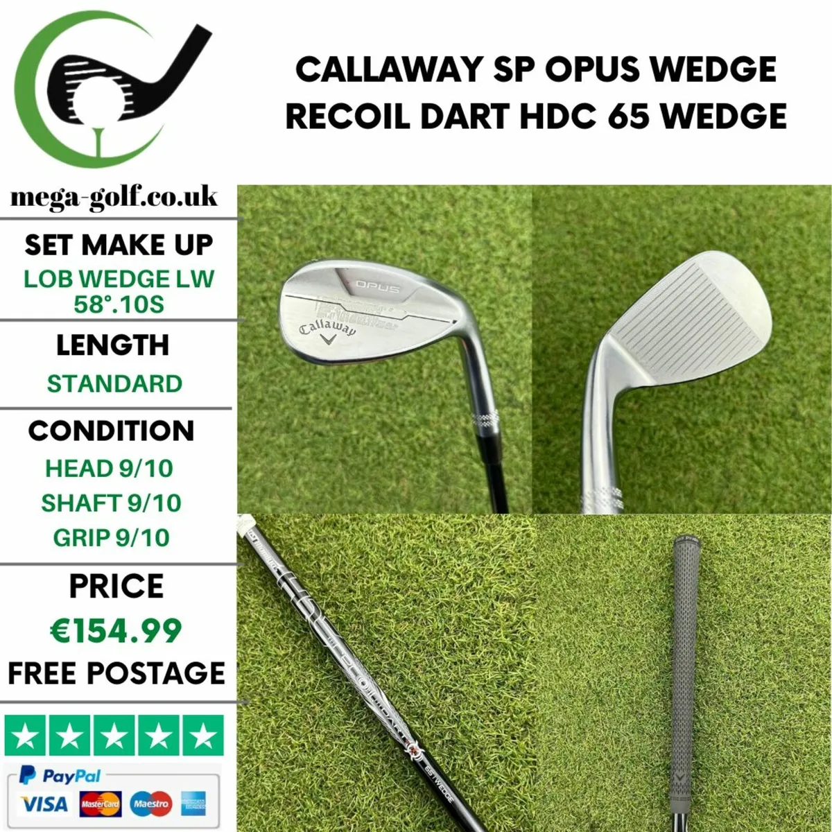 Callaway SP Opus Wedge Lw 58°.10S / Wedge - Image 1