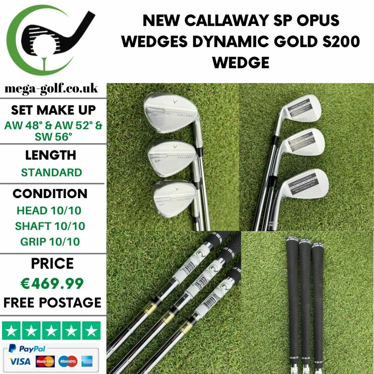 New Callaway SP Opus Wedges Set / Wedge - Image 1