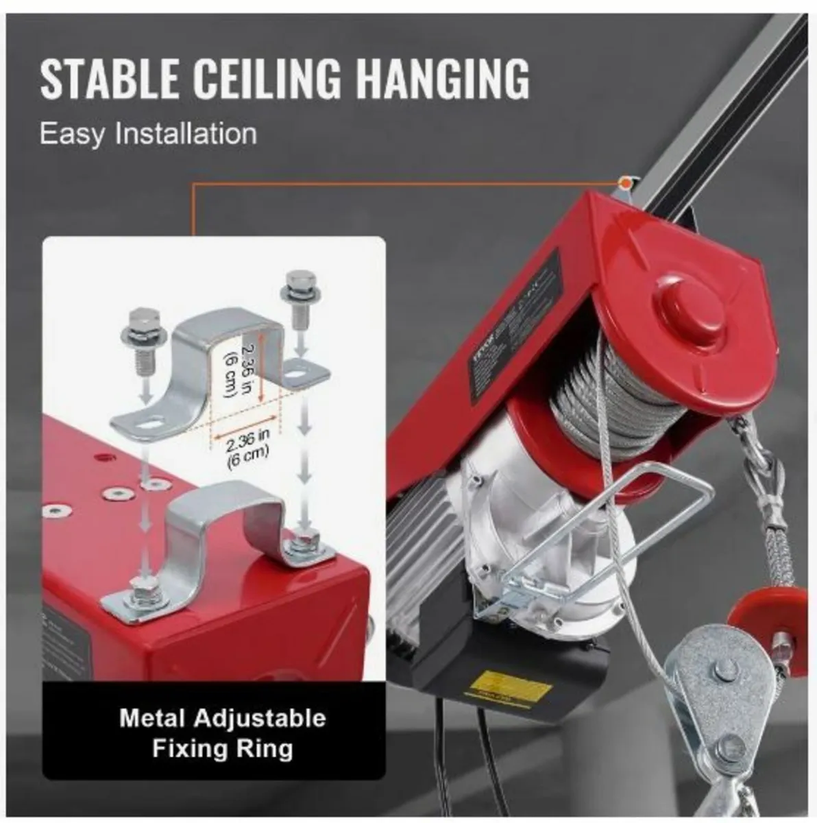 Electric Hoist Crane Winch 1197.5 kg - Image 4