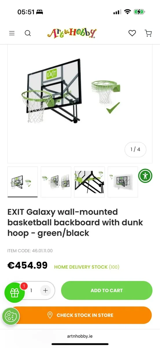 Basketball hoop - Image 1