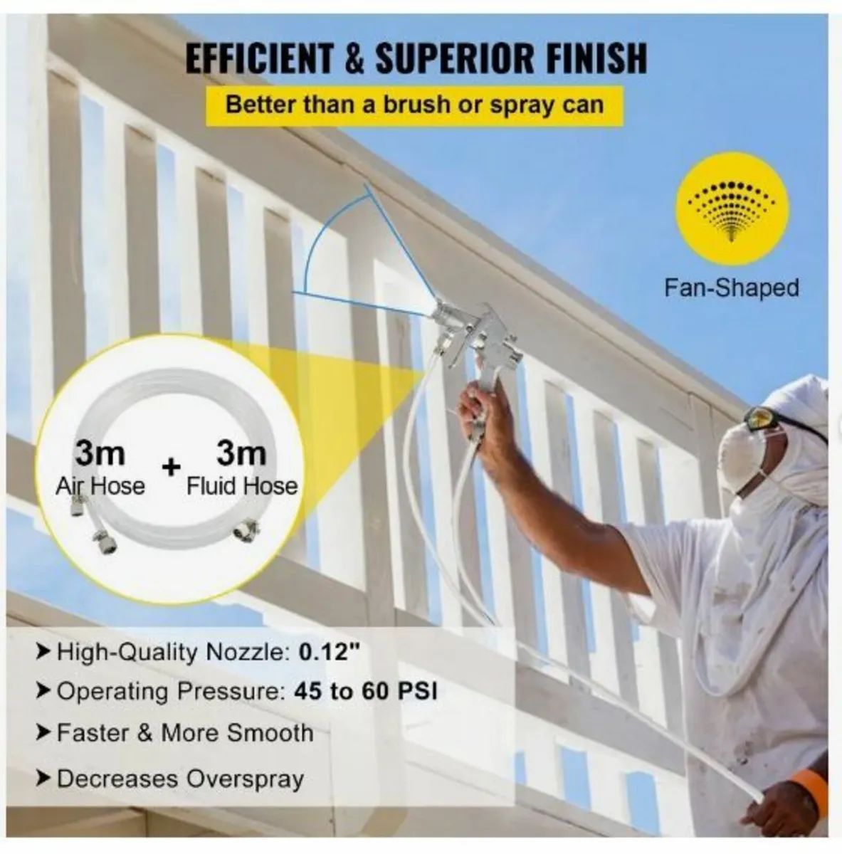 Commercial Paint Pressure Tank 2.5 Gallons - Image 4