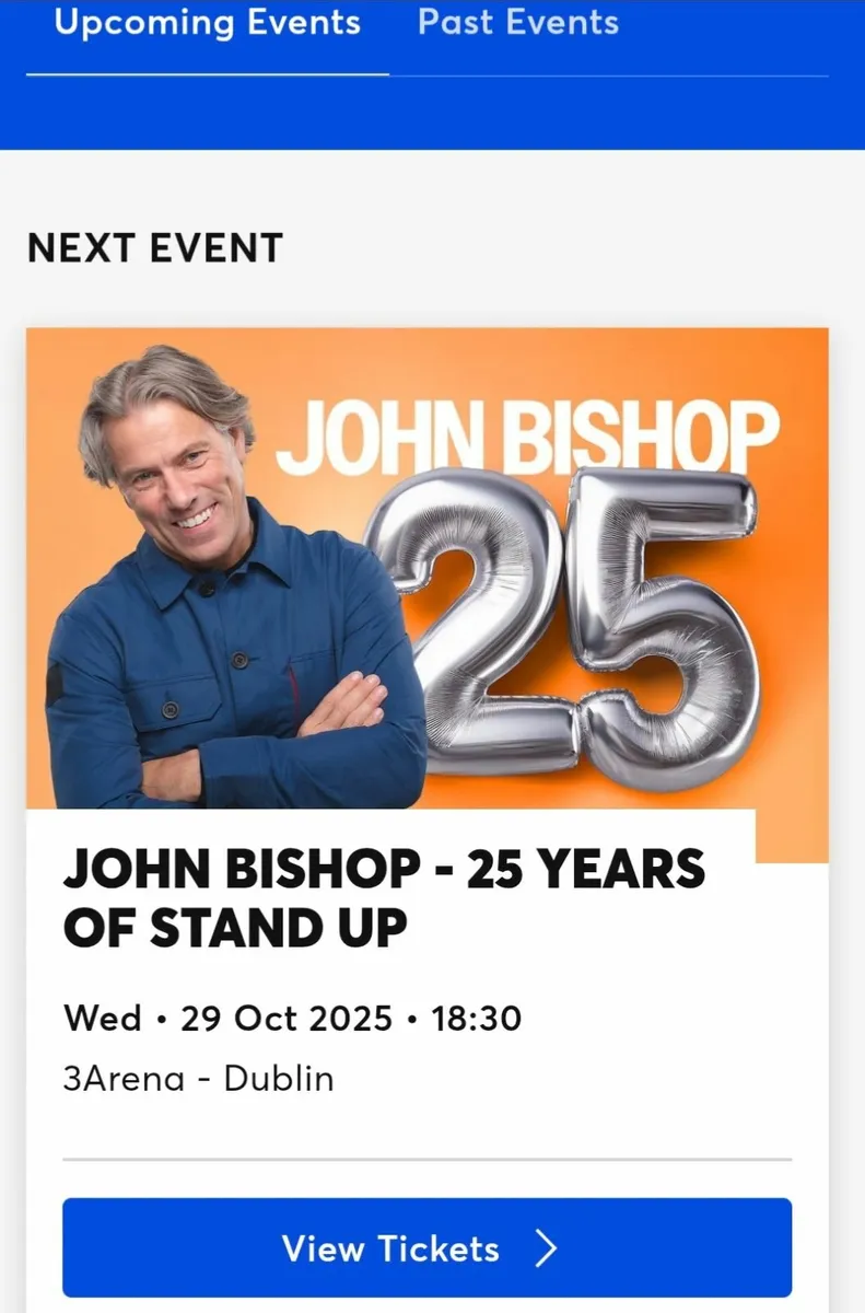 John Bishop Comedy Gig - Image 1