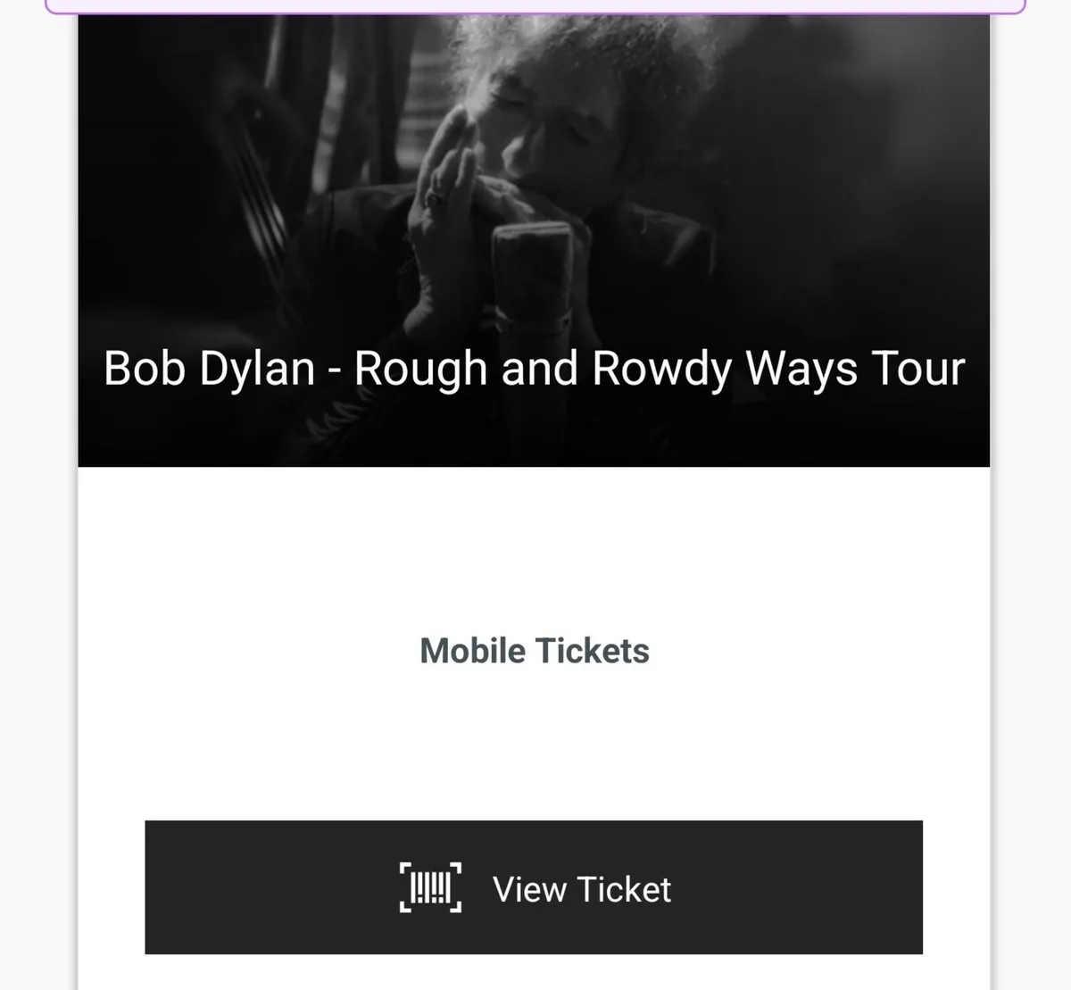 Bob Dylan Killarney x 2