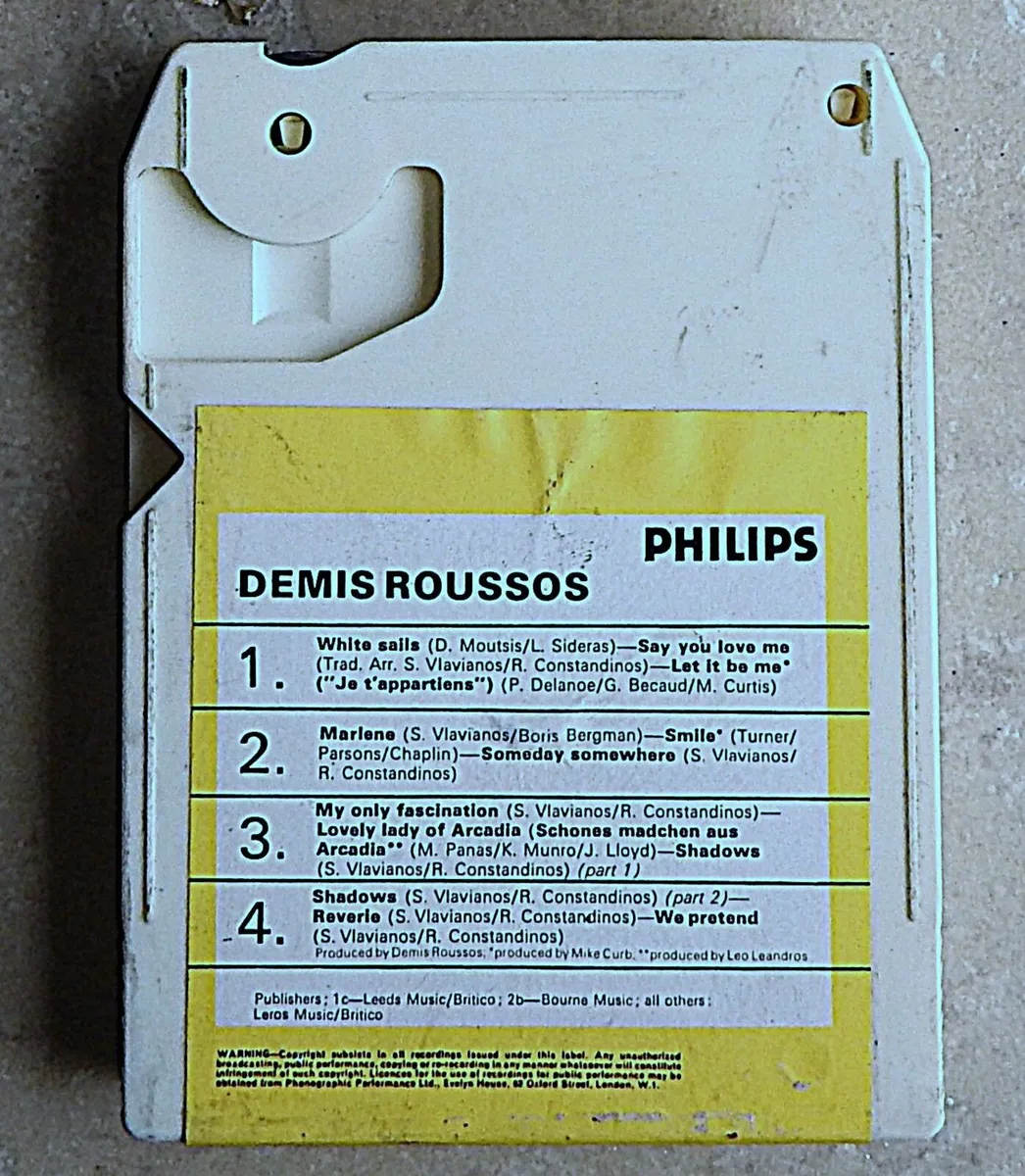 Selection of 4 Vintage 8-Track Cassettes - Image 2