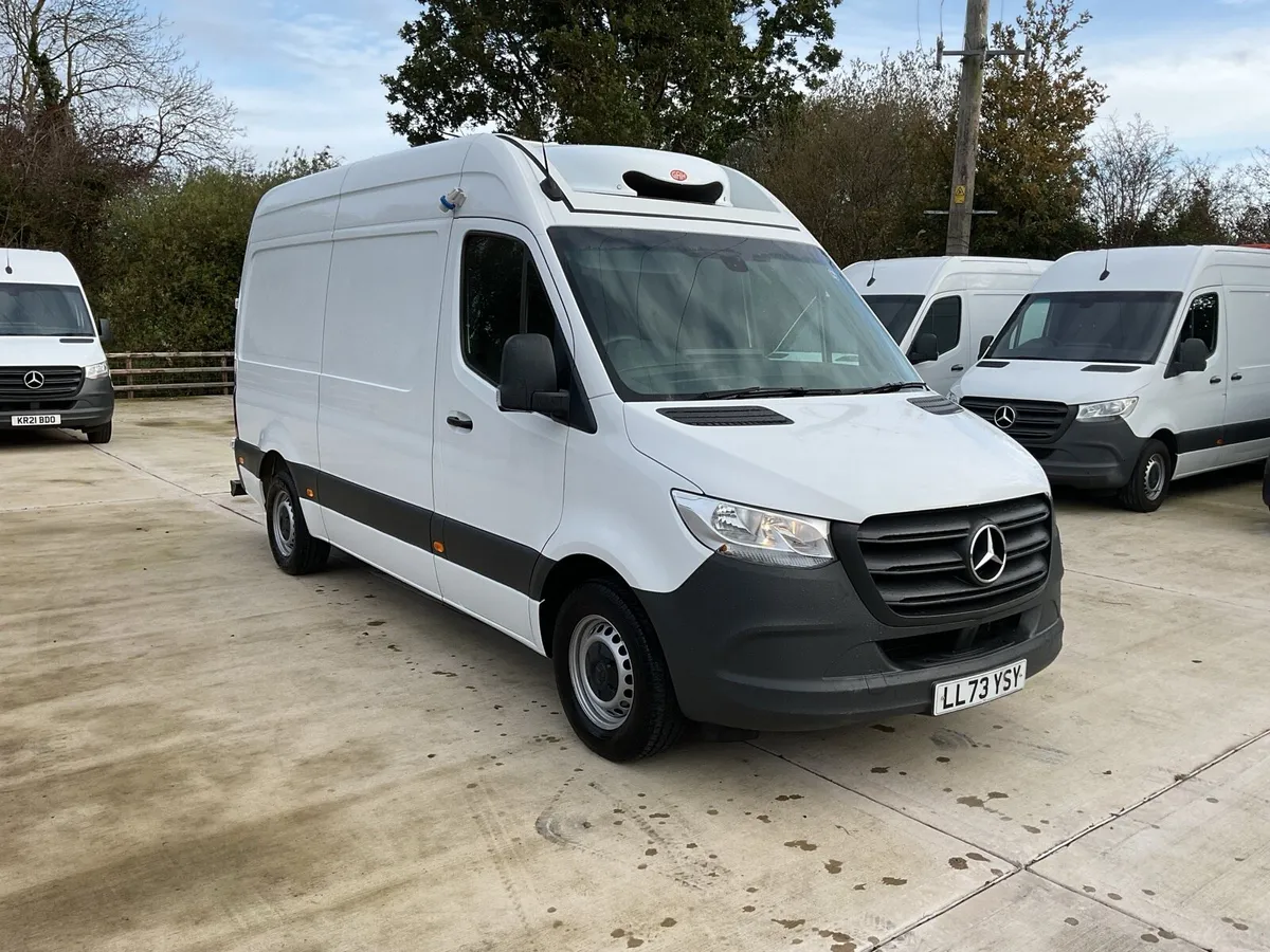 Dec 2023 Sprinter freezer van - Image 1