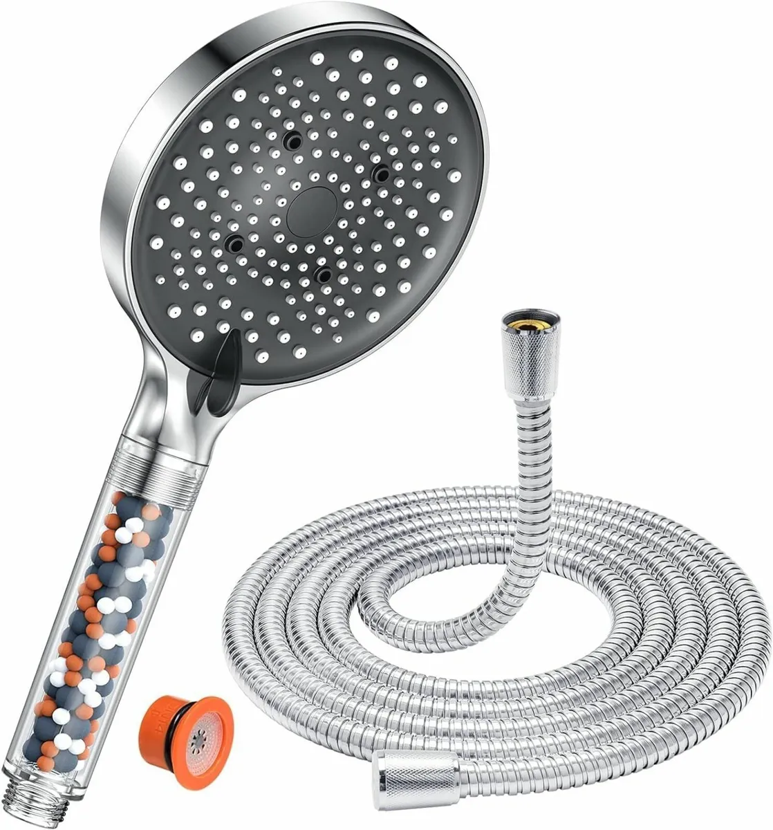 Shower Head and Hose - High Pressure 6 Modes Φ130m - Image 2