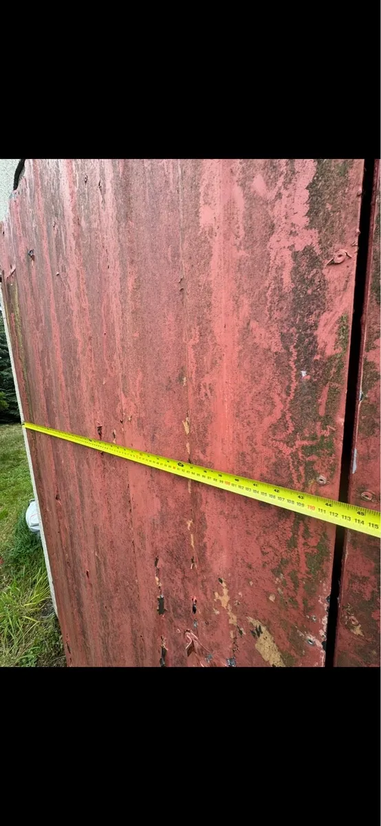 Steel shed doors - Image 4