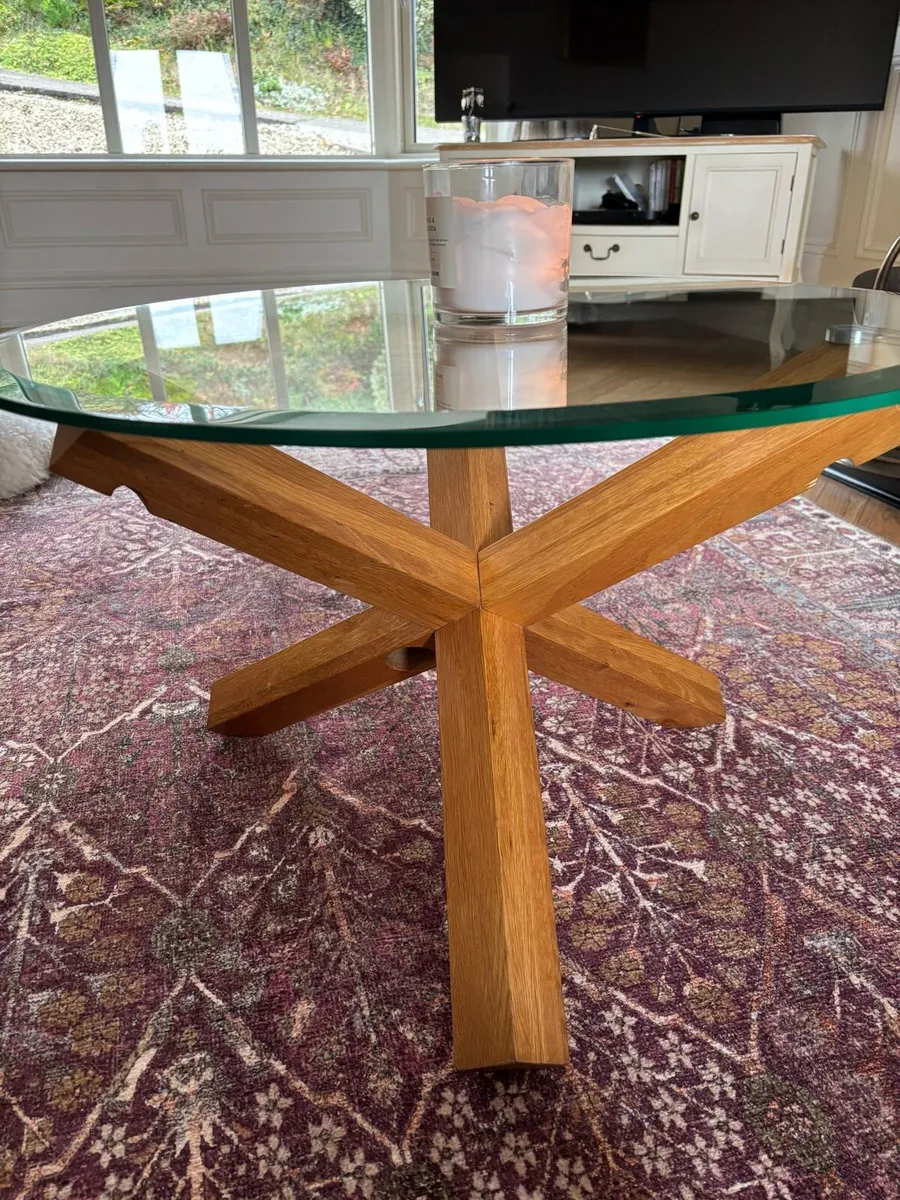 Glass Coffee Table - Image 1