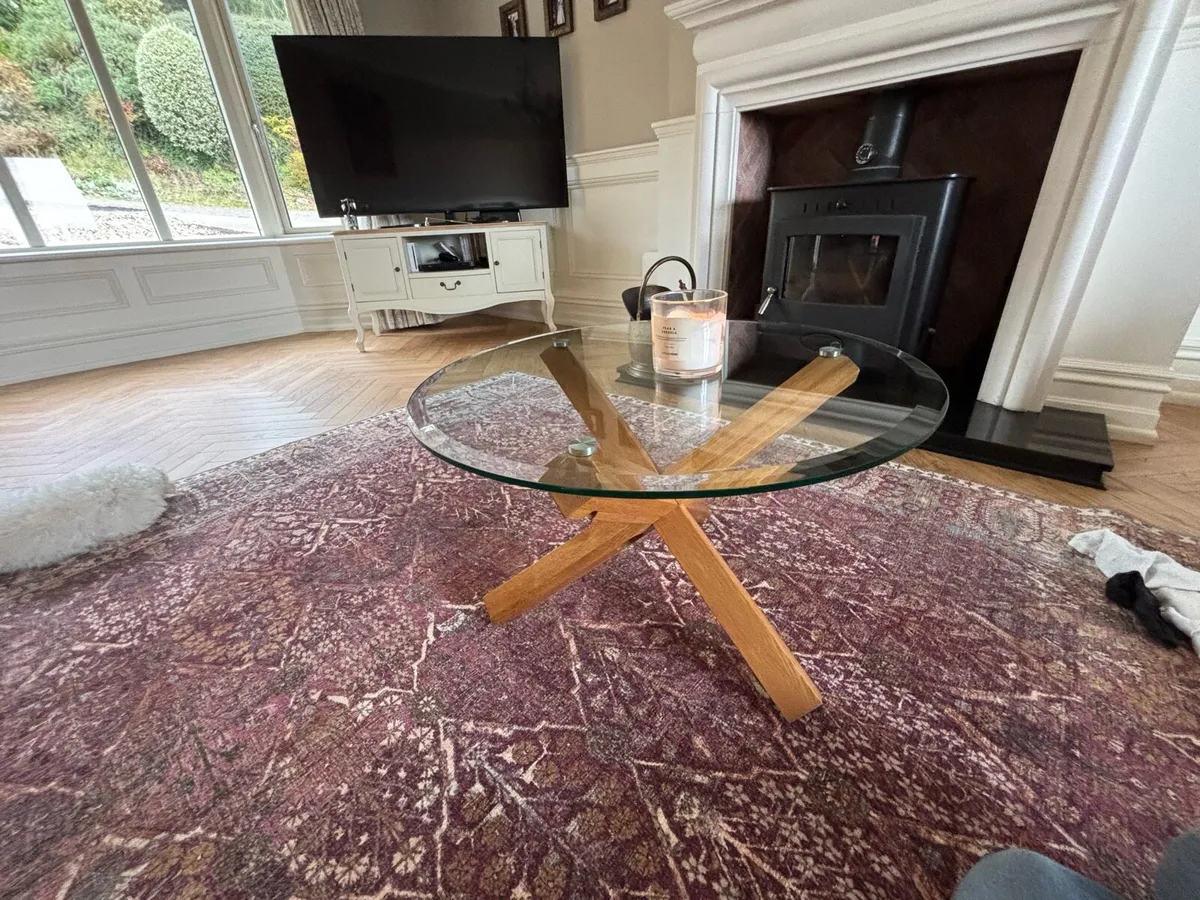 Glass Coffee Table - Image 2