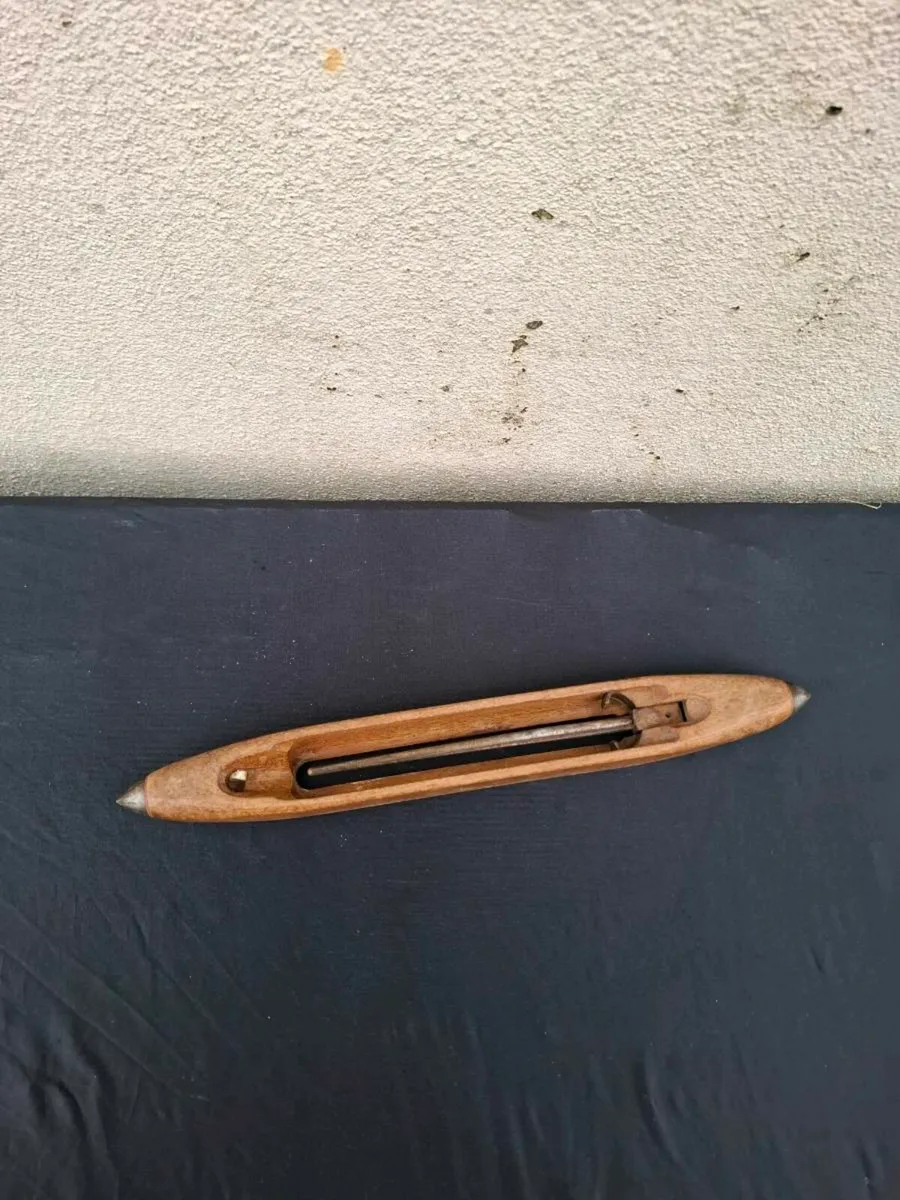 Antique shuttle for loom postage possible