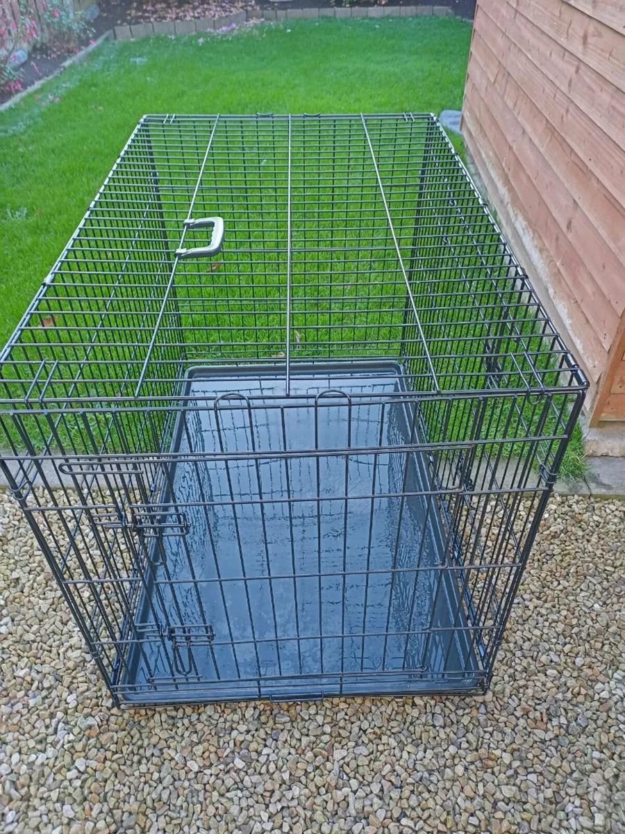 Extra large dog travel crate. - Image 1