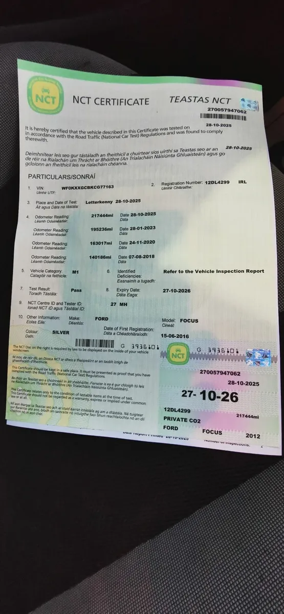 Ford Focus Diesel 2012 1.6L  TDCI ZETEC - Image 4