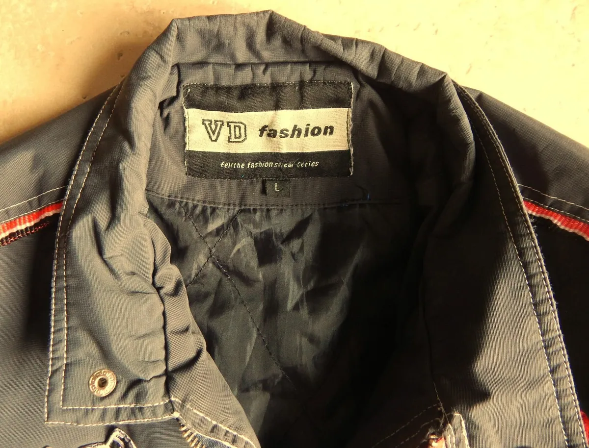 Vintage Harrison Gibson Black Racing Jacket 9 - Image 4