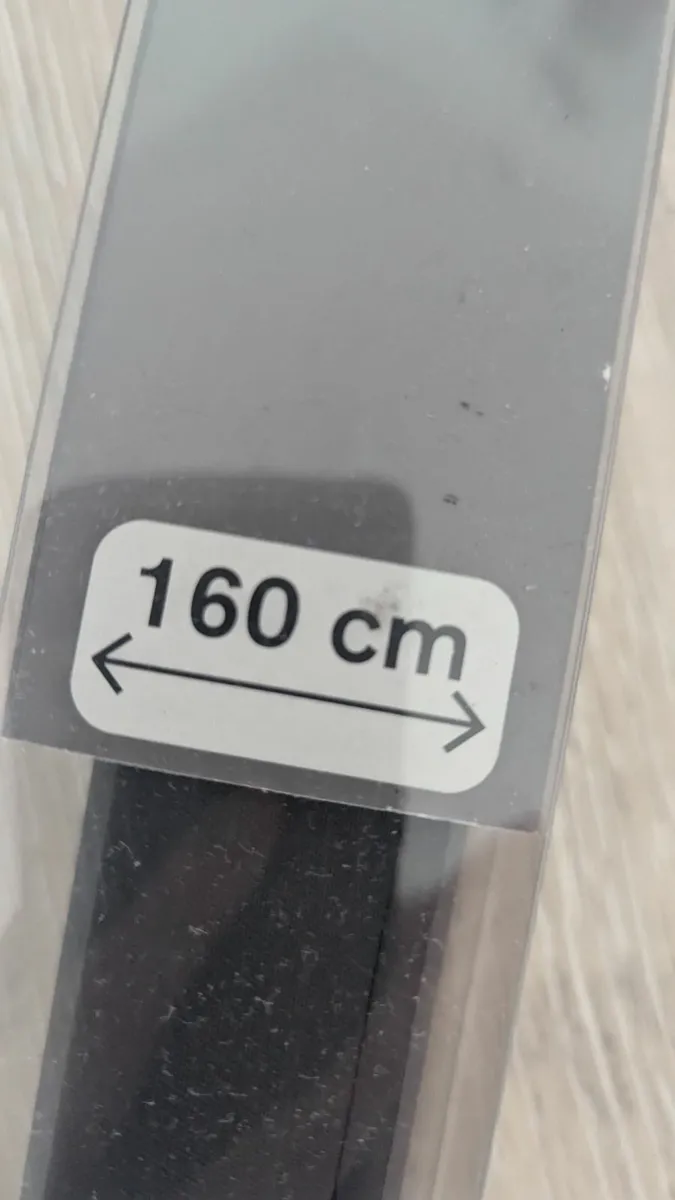 Black roller window blind (black out) - Image 2