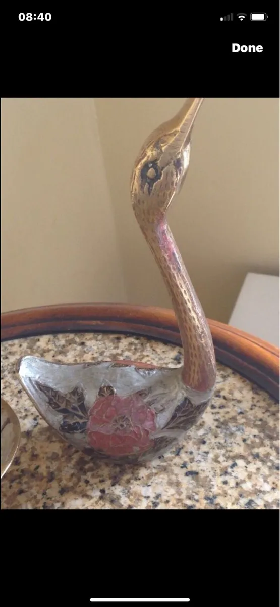 Vintage Cloisonne Enamelled Ornaments - Image 1