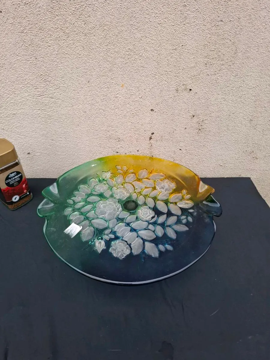 Glass cake stand postage possible - Image 1