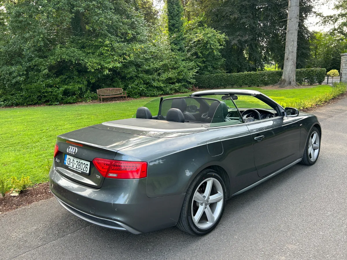 13 Audi A5 TDI Sline Convertible Automatic Low Km - Image 4