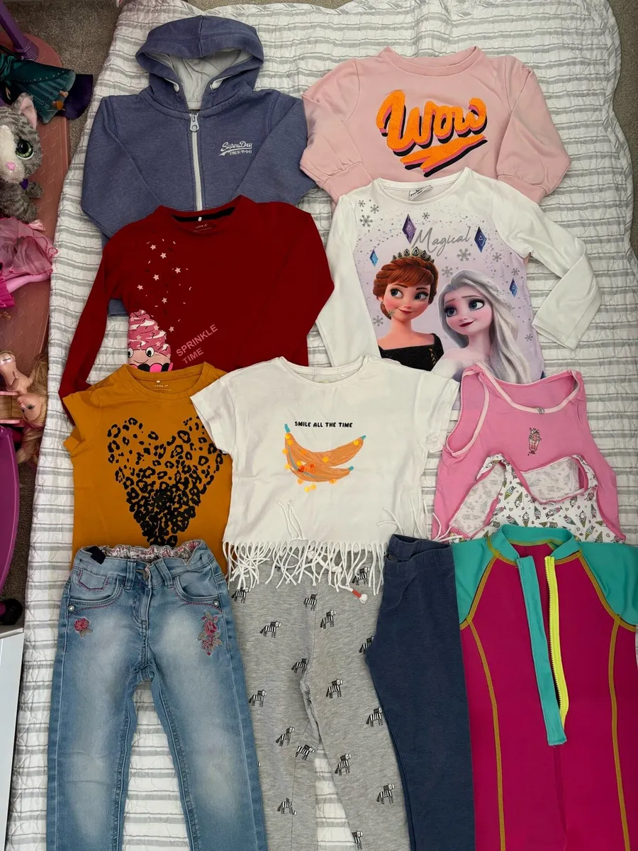 Girls bundle clothes 5-6 yrs - Image 2