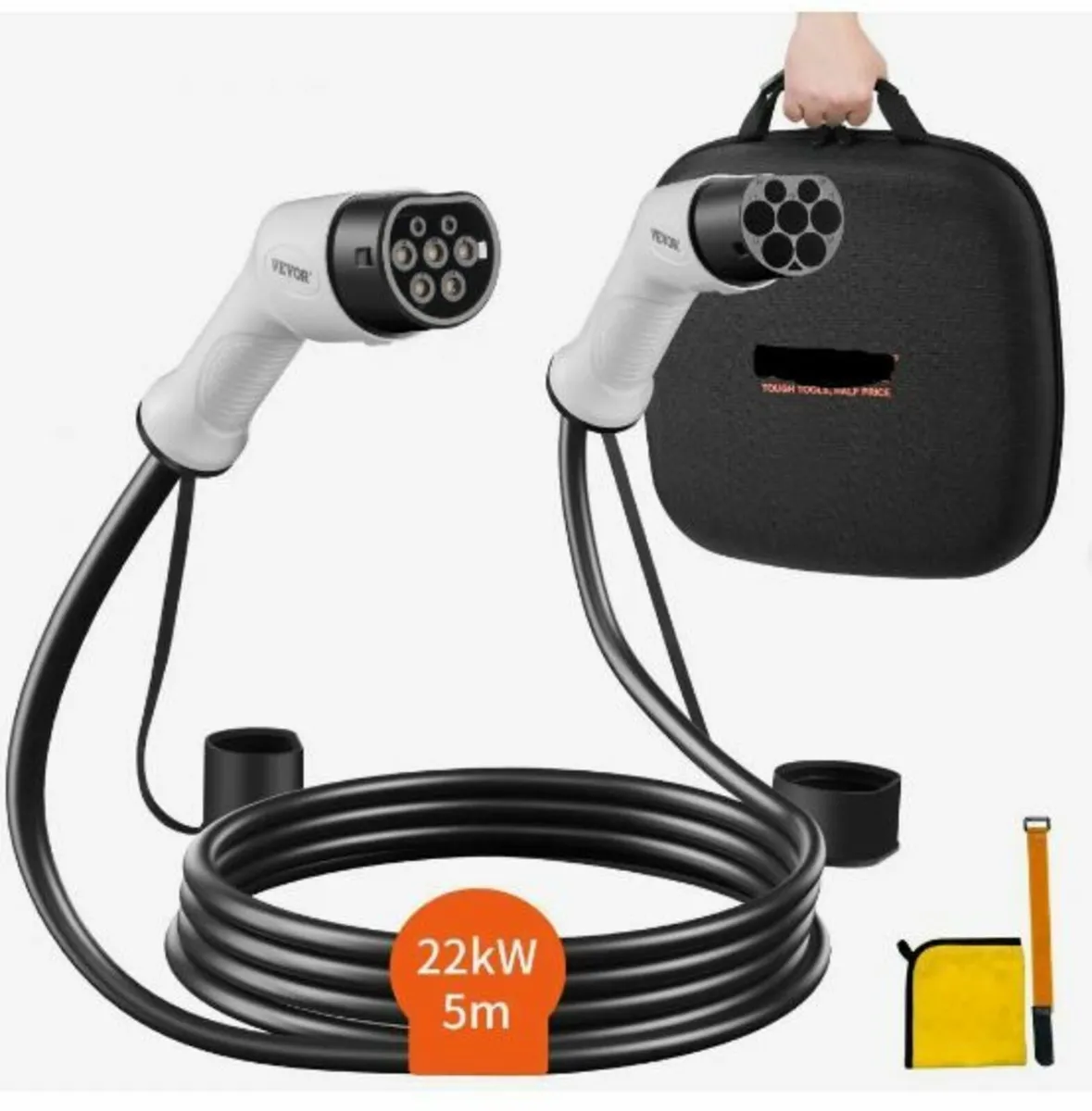 Type 2 to Type 2 EV Charging Cable, 32Amp - Image 1