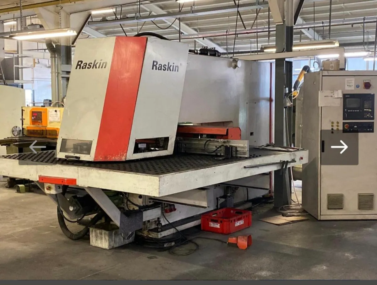 Cnc Raskin turret punch - Image 1