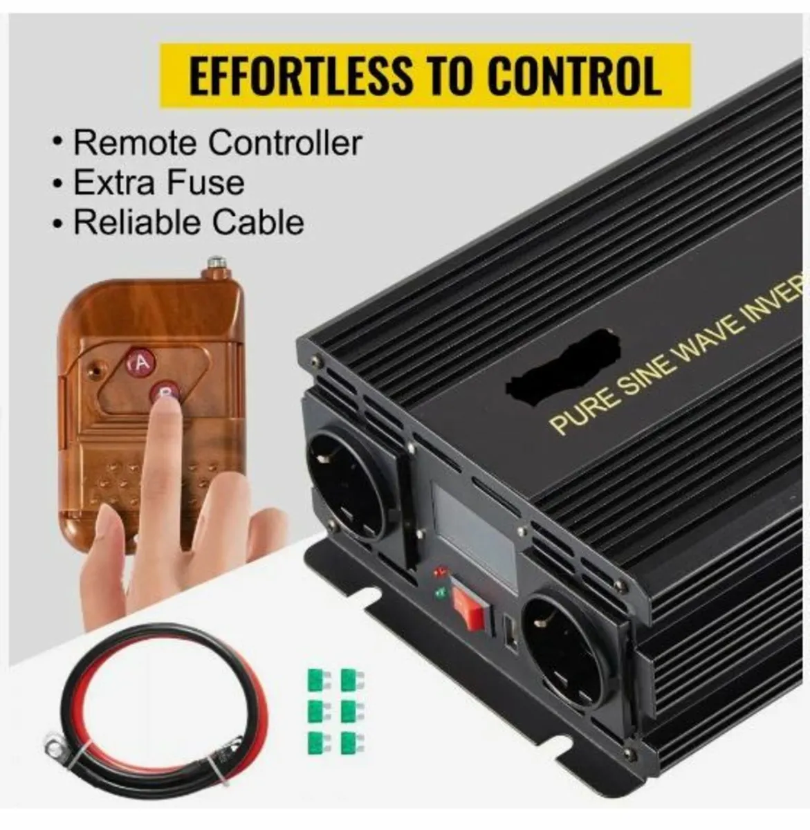 Pure Sine Wave Inverter 2500W Power - Image 4