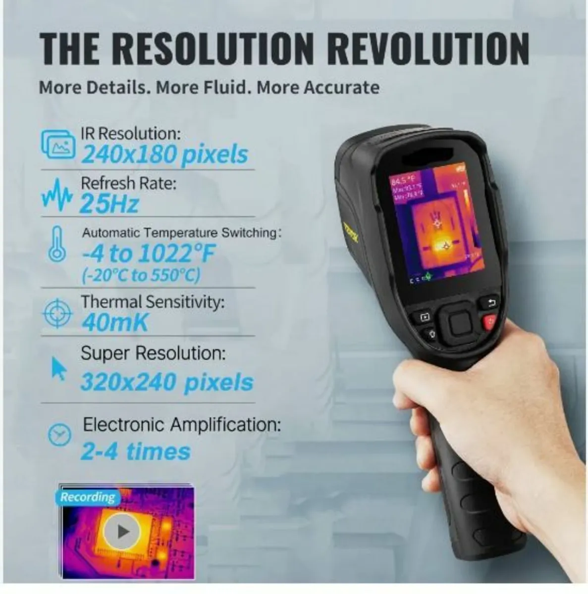 Thermal Imaging Camera, 320 x 240 Pixels - Image 1