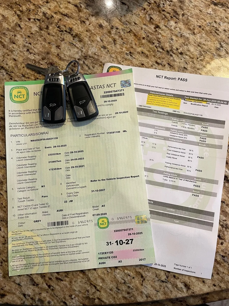 Audi A5 172  - 2 Year NCT 31/10/27, 10 months TAX - Image 1