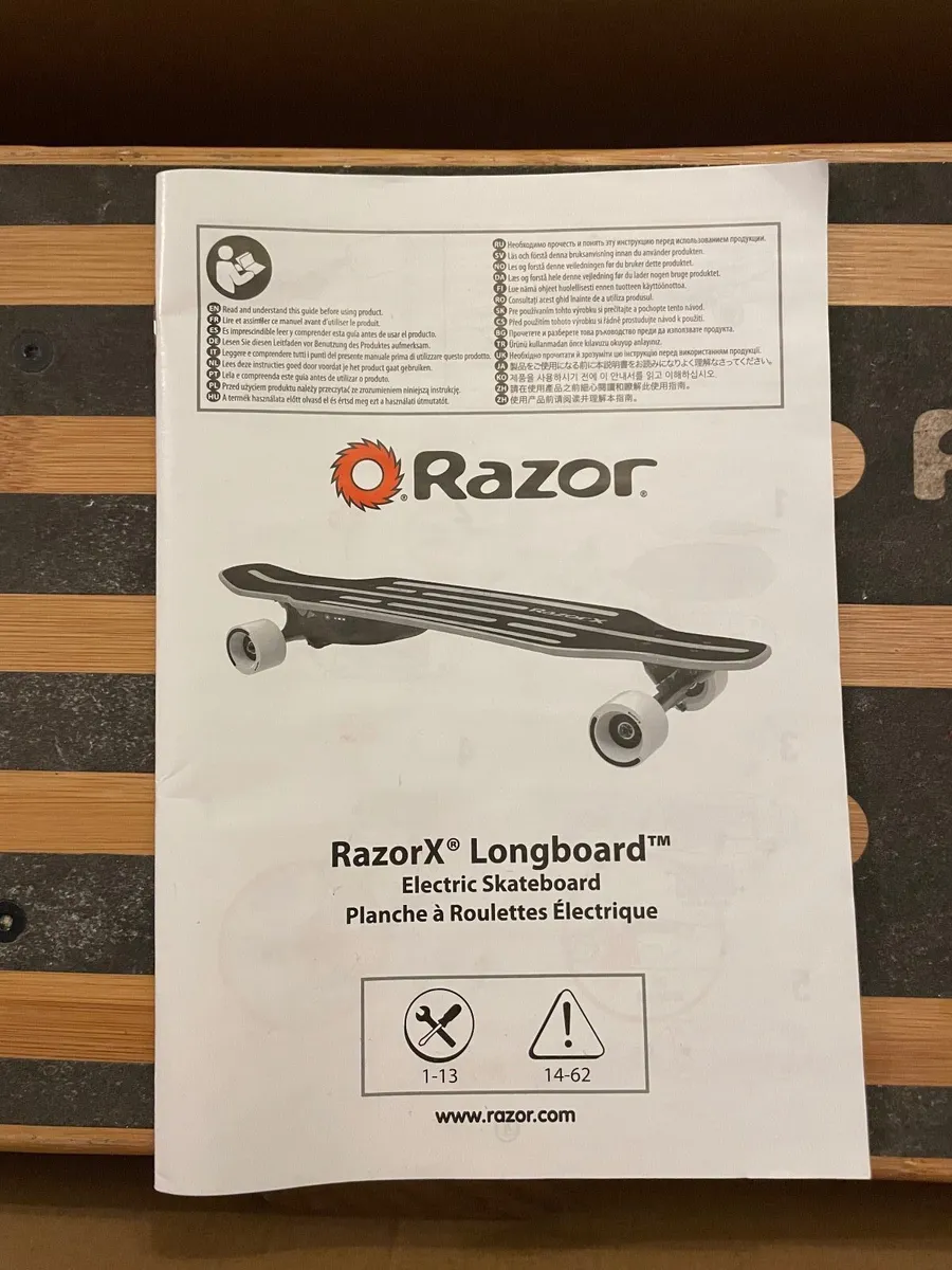 Electric skateboard (Razor X) - Image 2