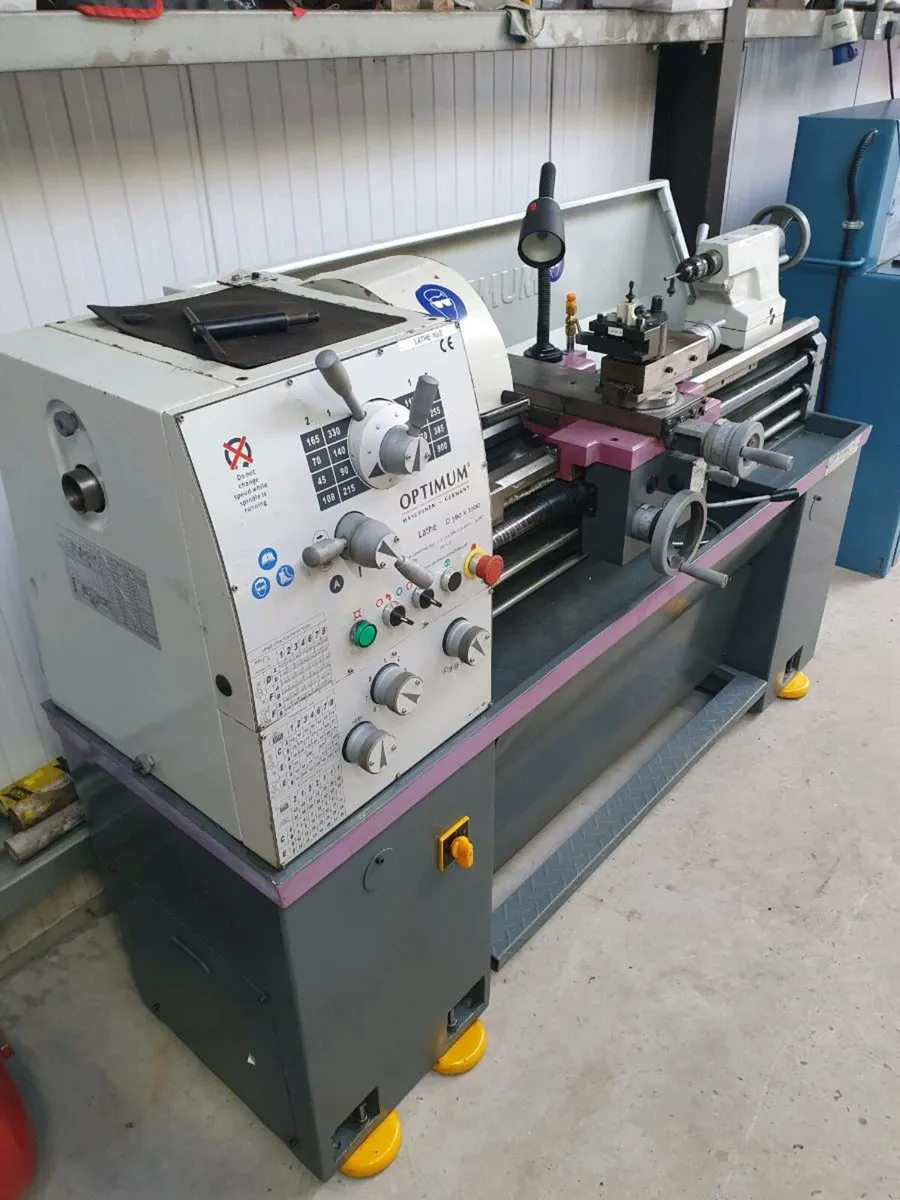 Optimum 360 x 1000 center lathe - Image 2