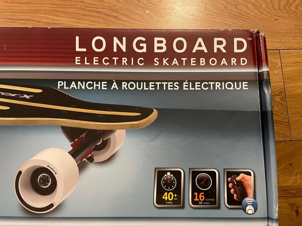 Electric skateboard (Razor X) - Image 4