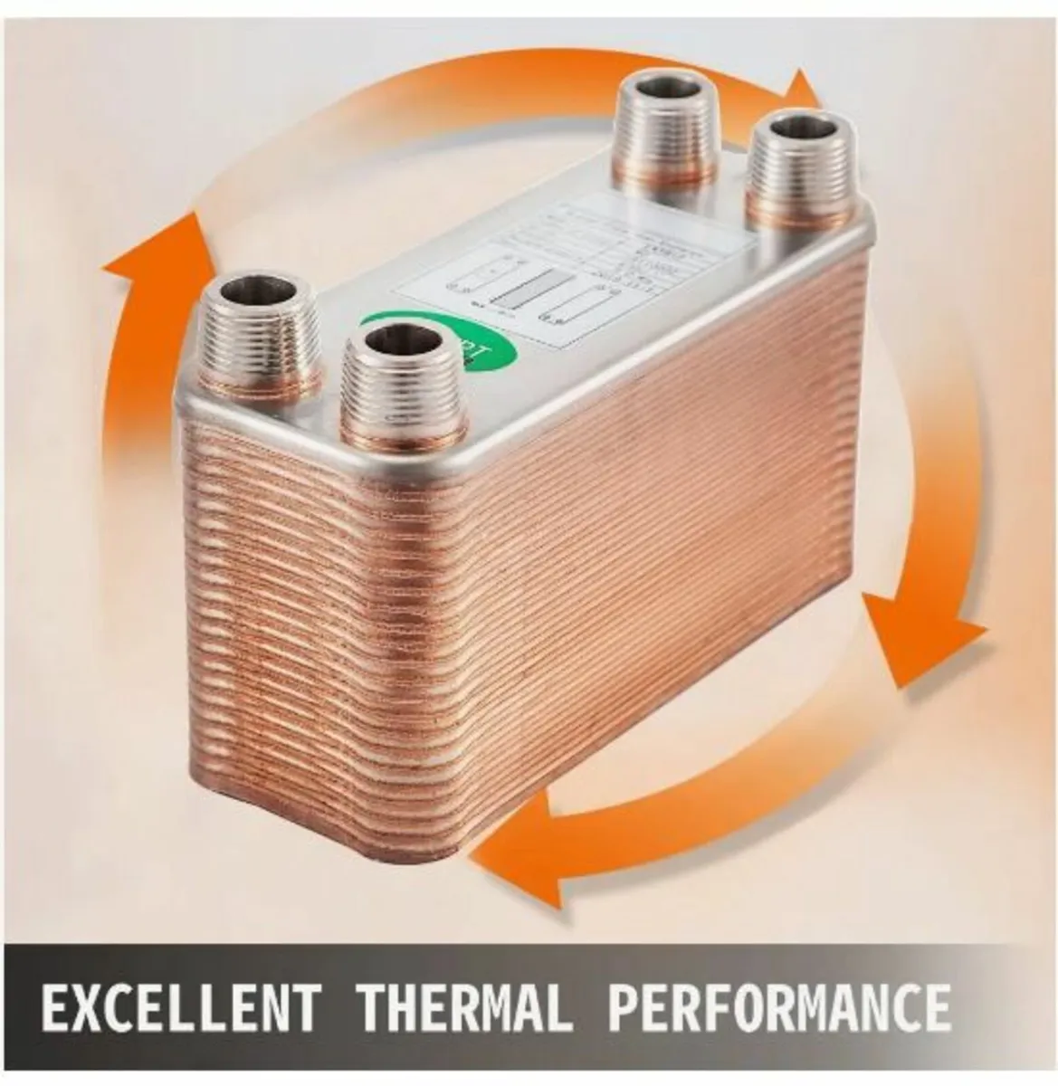 Heat Exchanger 3/4” MNPT Ports - Image 2